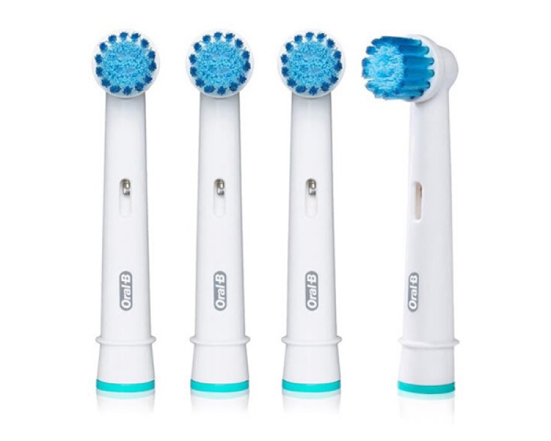 4 Piece Electric Toothbrush Head Soft and Sensitive Model for Adult 2D/3D EB17-4