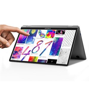 Teclast Newest Laptops F6 Plus 13.3 inch Notebook Gemini Lake 8GB LPDDR4 256GB SSD Windows 10 Laptop 360° Rotation Touch Tablet