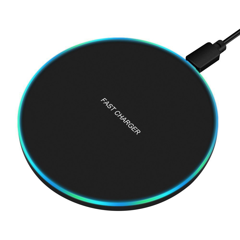 Wireless Charger For Samsung Galaxy S10 S20 S9 Note 10 9 USB Qi Charging Pad for iPhone 11 Pro XS Max XR X 8 Plus