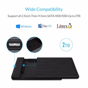HDD Case 2.5 SATA to USB 3.0 Hard Drive Enclosure for SSD Disk HDD Box Type C 3.1 Case Support UASP HD External Hard Disk
