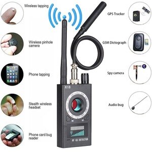 Multi-function Anti-spy Detector Camera GSM Audio Bug Finder GPS Signal Lens RF magnetic Tracker Detect WIFI finder