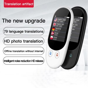 Smart Instant Voice Photo Scanning Translator 2.4 Inch Touch Screen Wifi Support Offline Portable Multi-language Translation
