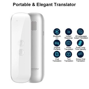 Smart Voice Translator Device Electronic Portable 3 In 1 Voice/Text/Photographic Bluetooth Language Translator