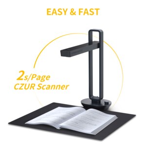 Portable Foldable 14MP Book Document Smart Scanner