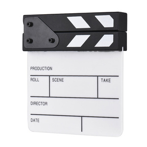 Film Clapboard Slate Movie Video TV Cut Prop Handmade Action Scene
