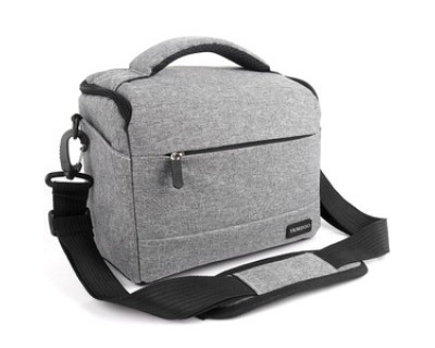 Fashion Polyester Shoulder Bag Camera Case For Canon Nikon Sony
