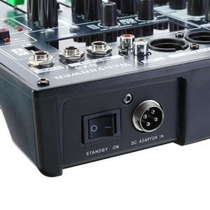Multi Channel Audio Mixer Sound Card Bluetooth Mixing Console DJ KTV Karaoke EQ 2 Bands 16 DSP Digital Effects USB Live Studio
