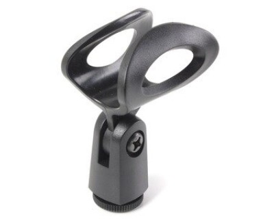 Flexible Rubberized Plastic Mic Clips Holder For Instrument Microphone