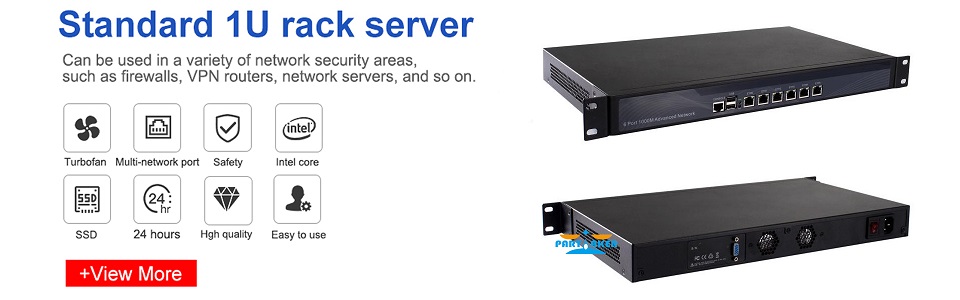 Stand 1U Rack Server