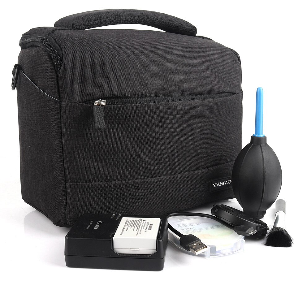 Fashion Polyester Shoulder Bag Camera Case For Canon Nikon Sony