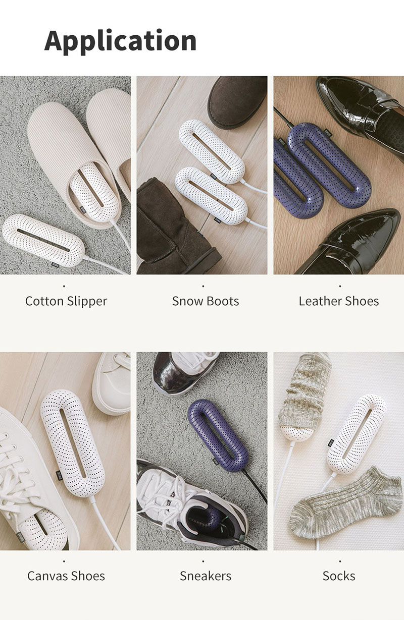 Xiaomi Sothing Shoe Dryer Foot Protector Boot Deodorant Dehumidify Device Winter Shoes Drier Heater 