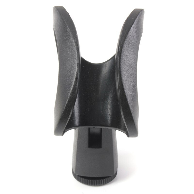 Flexible Rubberized Plastic Mic Clips Holder For Instrument Microphone