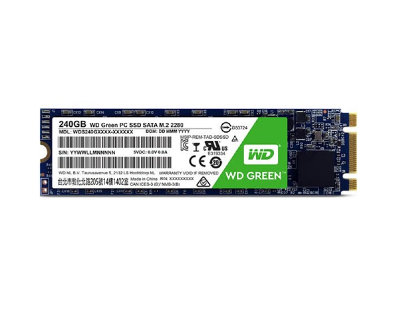 SSD 240GB WD Internal Solid State Drive For Desktop Computer M.2 SATA WDS240G1G