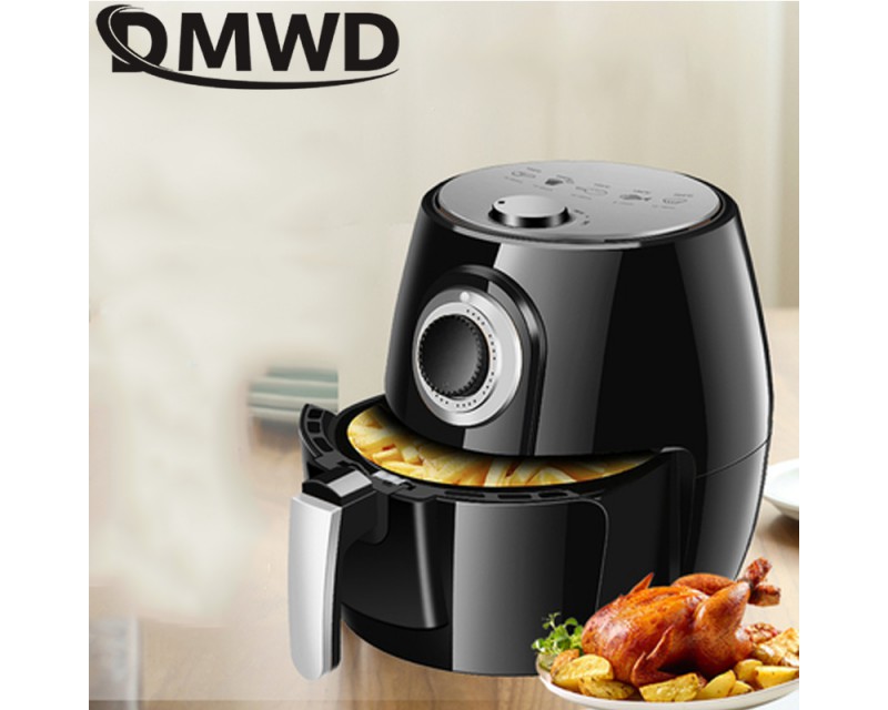 1350W 5L Health Fryer Cooker Smart Touch LCD Airfryer Pizza Oil free Air Fryer Multi function Smart Fryer for French fries