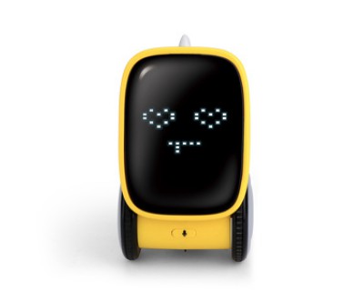 Smart Interactive Robot Gesture Voice Controlled Touch Sensor Voice Recording Robot Toy Gift - Yellow