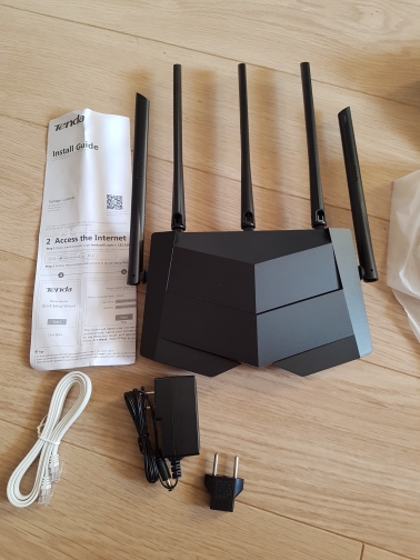 Tenda AC11 Gigabit Dual Band 12AC Wireless Wifi Router WIFI Repeater 5*6dBi High Gain Antennas,Wider Coverage Easy setup