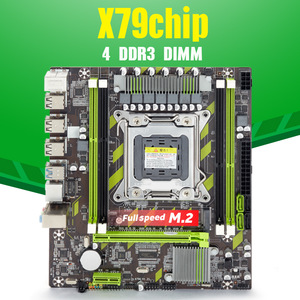 Atermiter X79 X79G motherboard LGA 2011 USB2.0 SATA3 support REG ECC memory and Xeon E5 processor 4DDR3