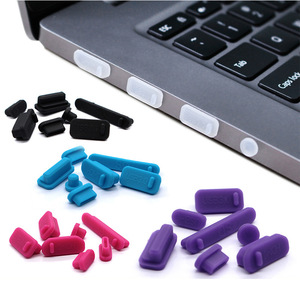 Anti Dust Plug For Laptop Silicone Cover Stopper Laptop dust plug laptop dustproof usb dust plug Computer Accessories 13Pcs/Set
