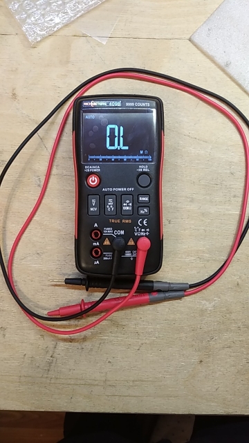 True-RMS Digital Multimeter Button 9999/8000 Counts With Analog Bar Graph AC/DC Voltage Ammeter Current Ohm Auto RM409B/RM408B