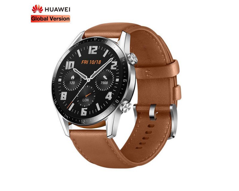 Global HUAWEI Watch GT2 GT 2 Smartwatch Heart Rate Tracker Smart Watch Support GPS Man Sport Tracker SmartWatch For Android IOS