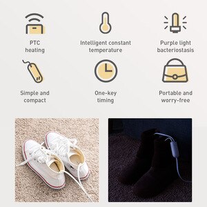 Shoe Dryer Foot Protector Boot Deodorant Dehumidify Device Winter Shoes Drier Heater With 220V EU Plug